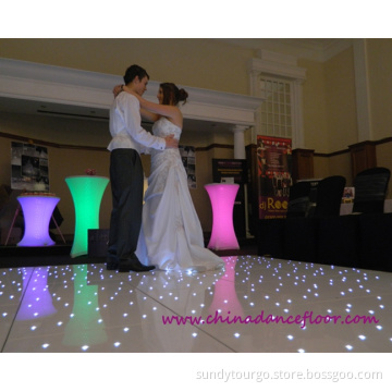 Tourgo Hot LED starlit Dance floor with twinkling LED light